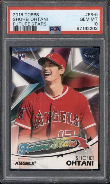 2018 Topps Future Stars #FS-5 Shohei Ohtani RC PSA 10