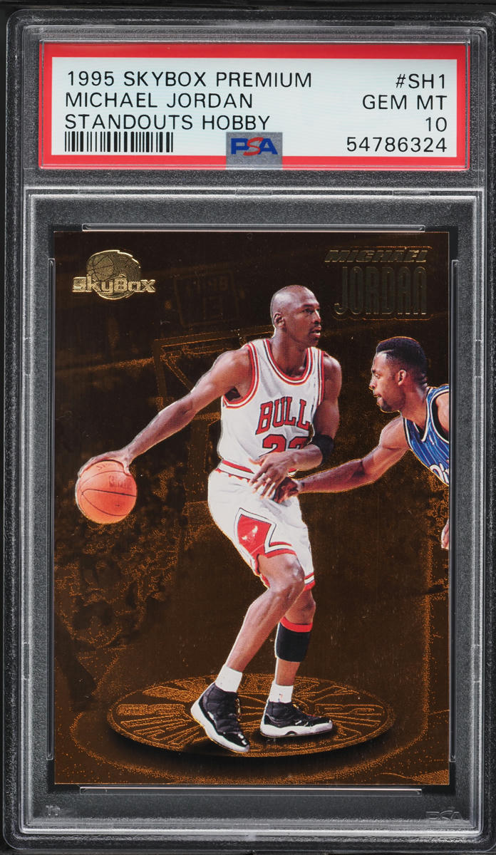 1995 Skybox Premium Standouts Hobby Michael Jordan #SH1 PSA 10 GEM MINT