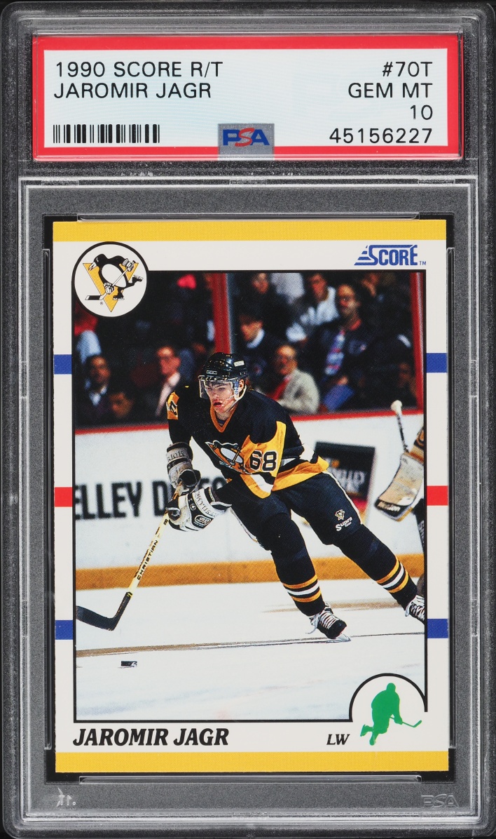 1990 Score Traded Jaromir Jagr ROOKIE #70T PSA 10 GEM MINT