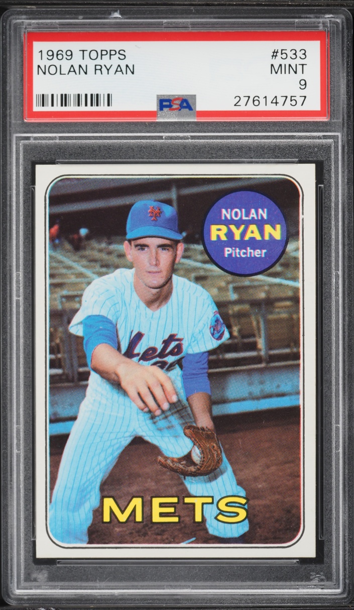 1969 Topps Nolan Ryan #533 PSA 9 MINT
