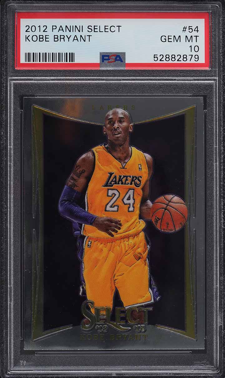 2012 Select Basketball Kobe Bryant #54 PSA 10 GEM MINT