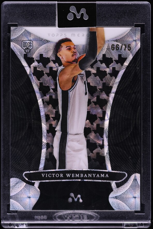 2023 Topps Mercury Texas Kaleidoscope Refractor Victor Wembanyama ROOKIE /75 #6