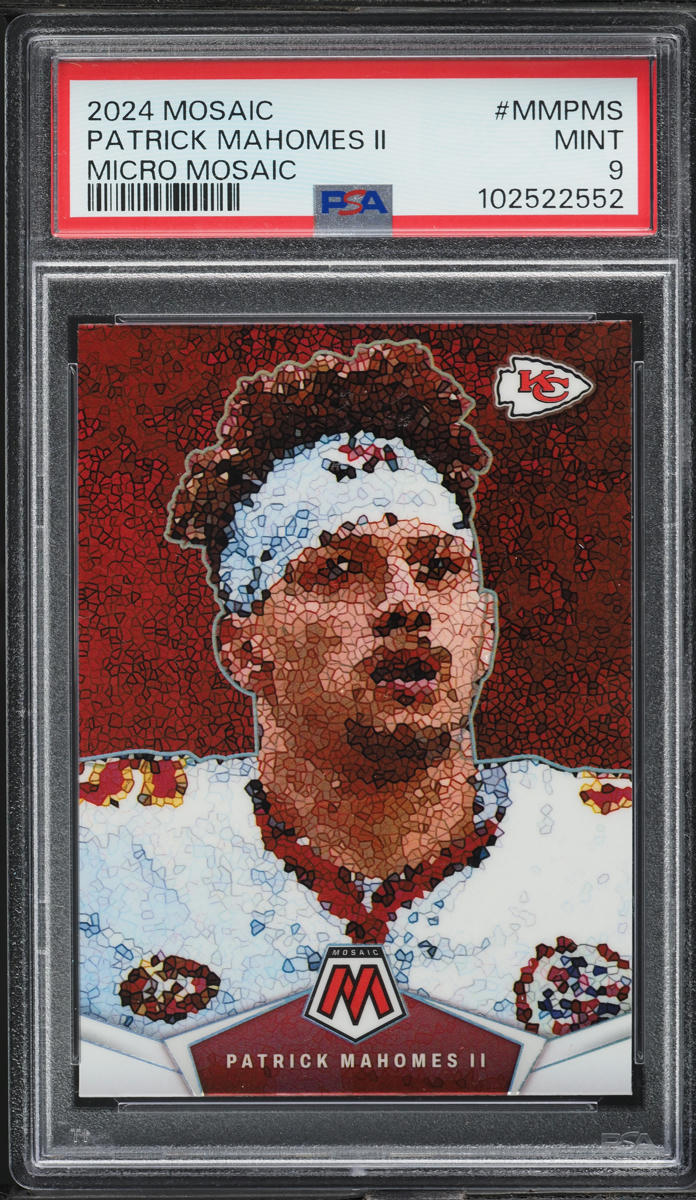2024 Panini Mosaic Micro Mosaic Patrick Mahomes II #MM-PMS PSA 9 MINT