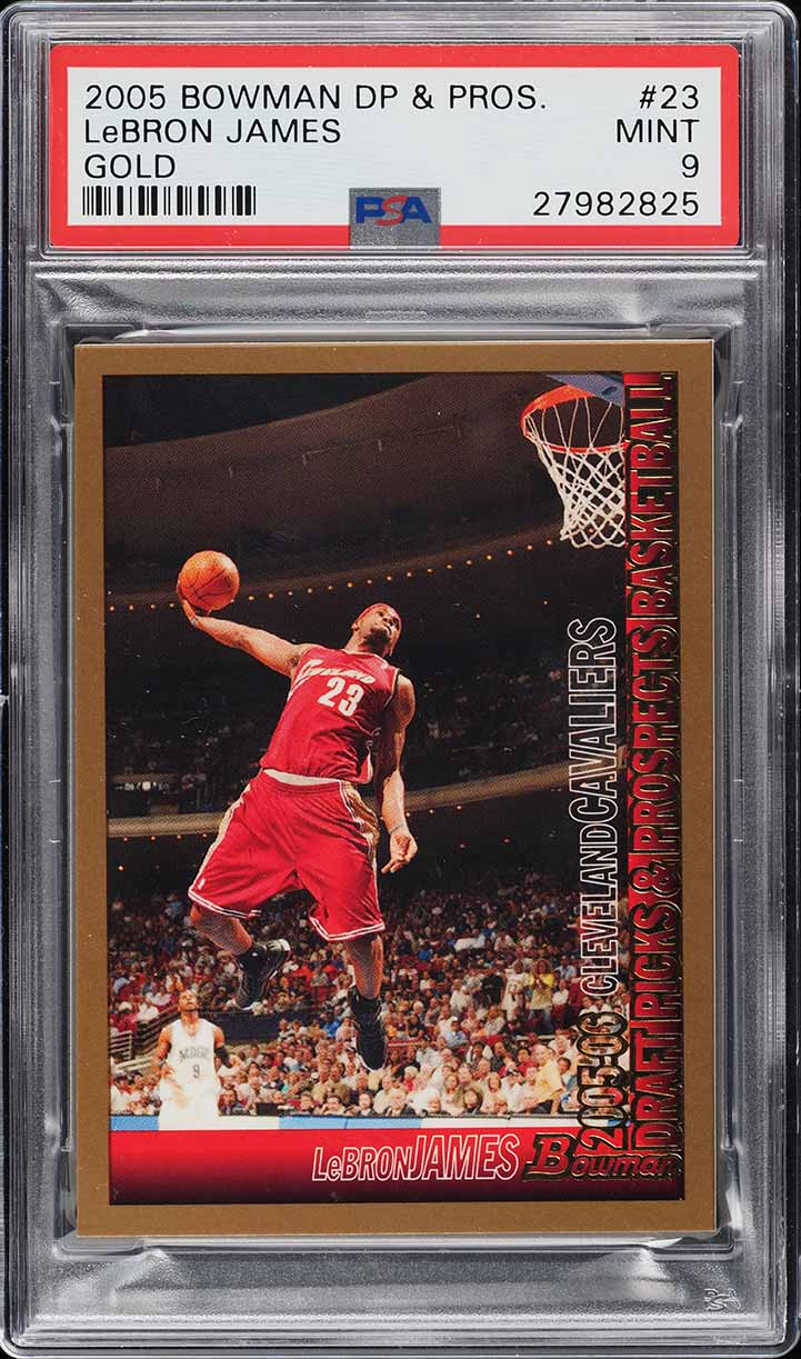 LeBron James 2005 Bowman #23 Gold Price Guide - Sports Card