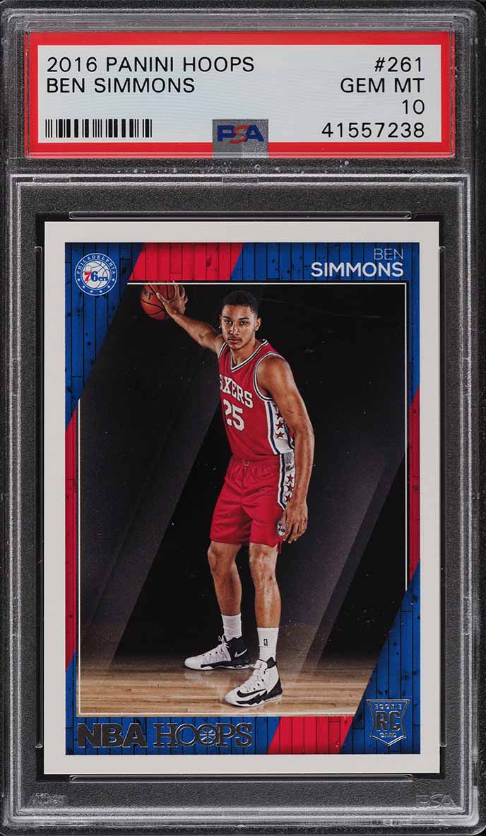 2016 Hoops Ben Simmons ROOKIE #261 PSA 10 GEM MINT