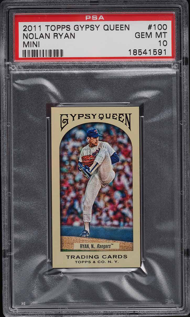 Nolan Ryan #100 2011 Topps Gypsy Queen Baseball Mini-Box Variations