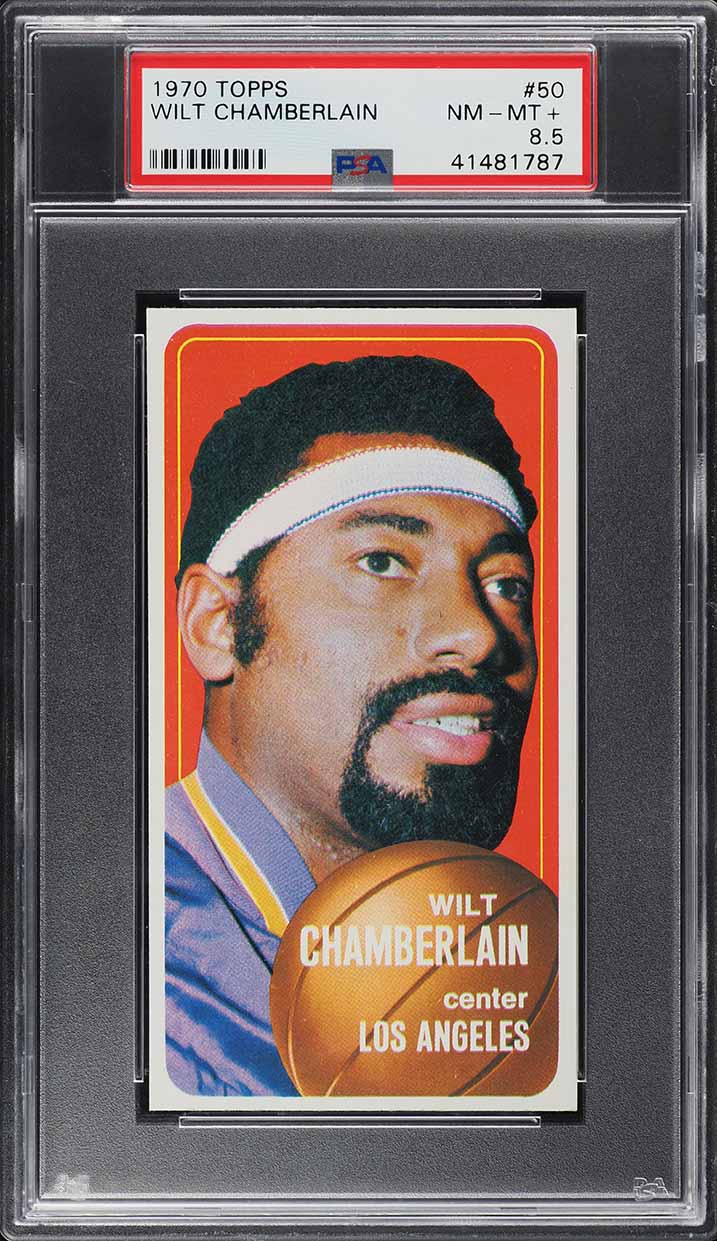 1970 Topps Basketball Wilt Chamberlain #50 PSA 8.5 NM-MT+ (PWCC-E)