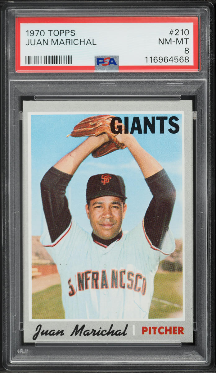 1970 Topps Juan Marichal #210 PSA 8 NM-MT