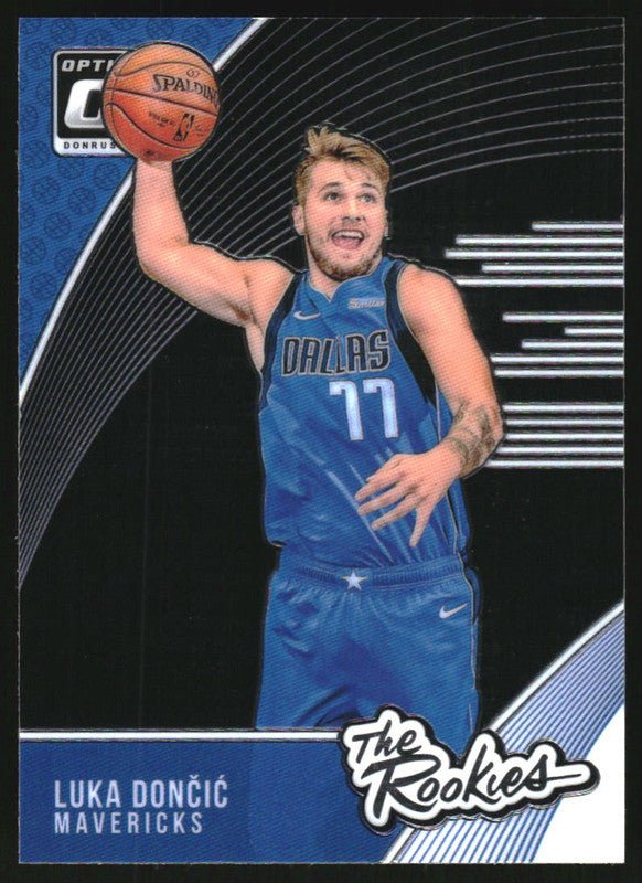 2018-19 Panini Donruss Optic The Rookies #3 Luka Doncic RC