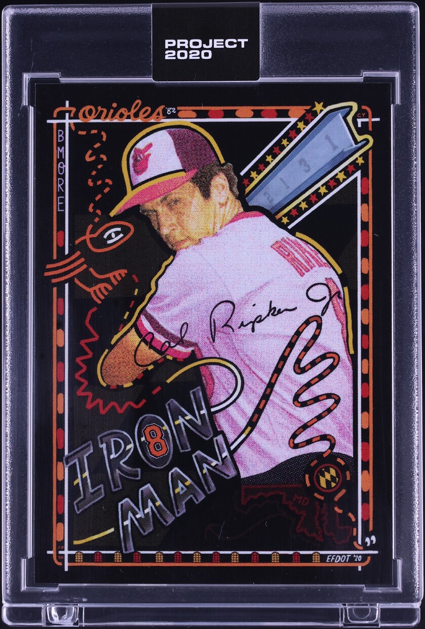 2020 Topps Project 2020 By Efdot Cal Ripken Jr. #173