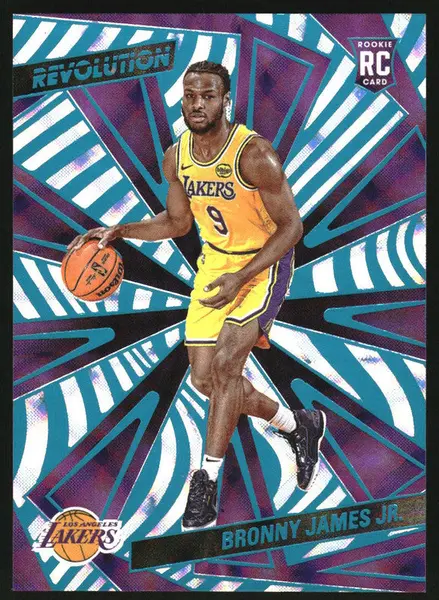 2024-25 Panini Revolution Future Frame #118 Bronny James Jr. RC /60