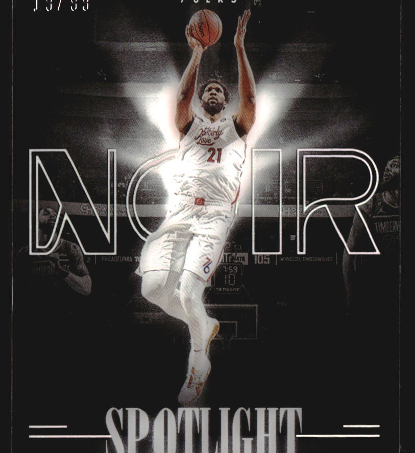 2023-24 Panini Noir Spotlight #5 Joel Embiid /99