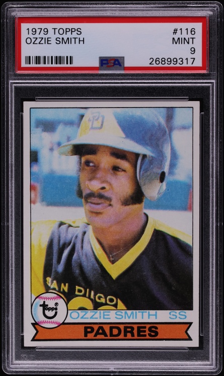1979 Topps Ozzie Smith ROOKIE #116 PSA 9 MINT