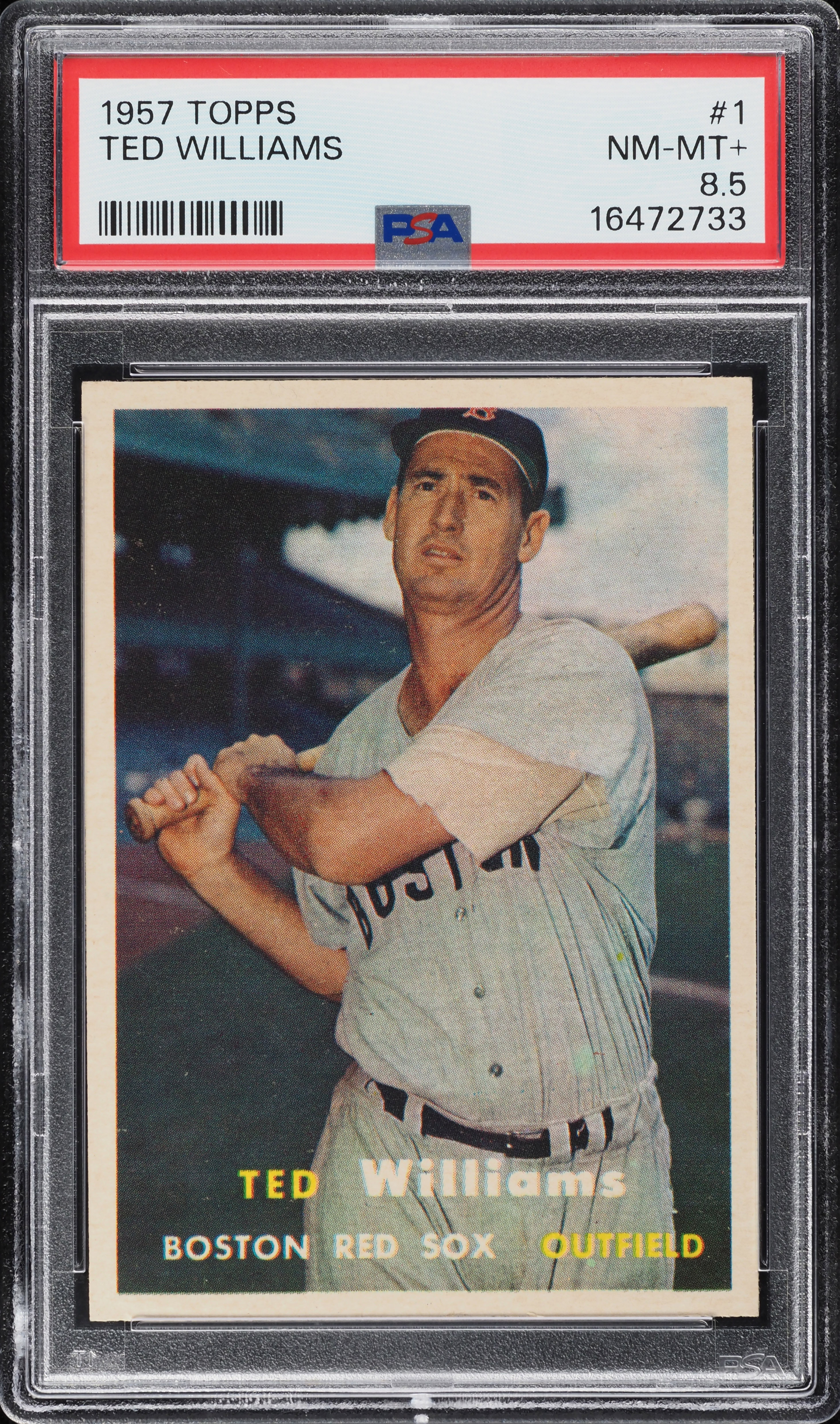 1957 Topps Ted Williams #1 PSA 8.5 NM-MT+ (PWCC-A)
