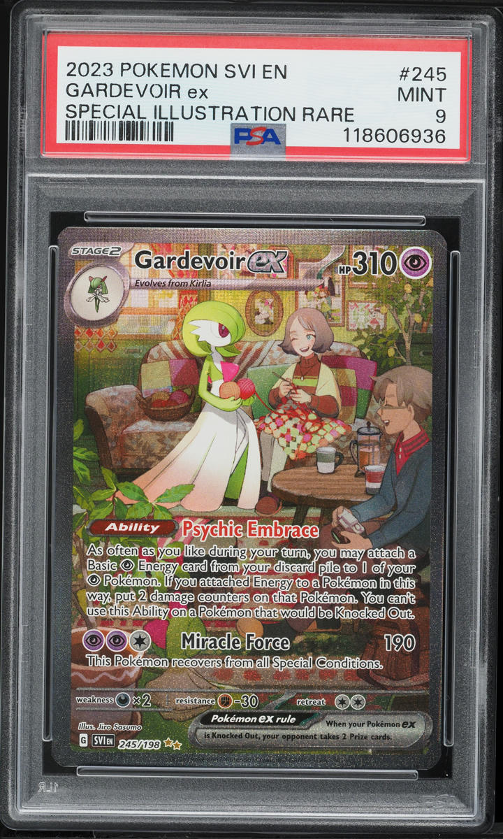2023 Pokemon Scarlet & Violet Special Illustration Rare Gardevoir Ex #245 PSA 9 MINT