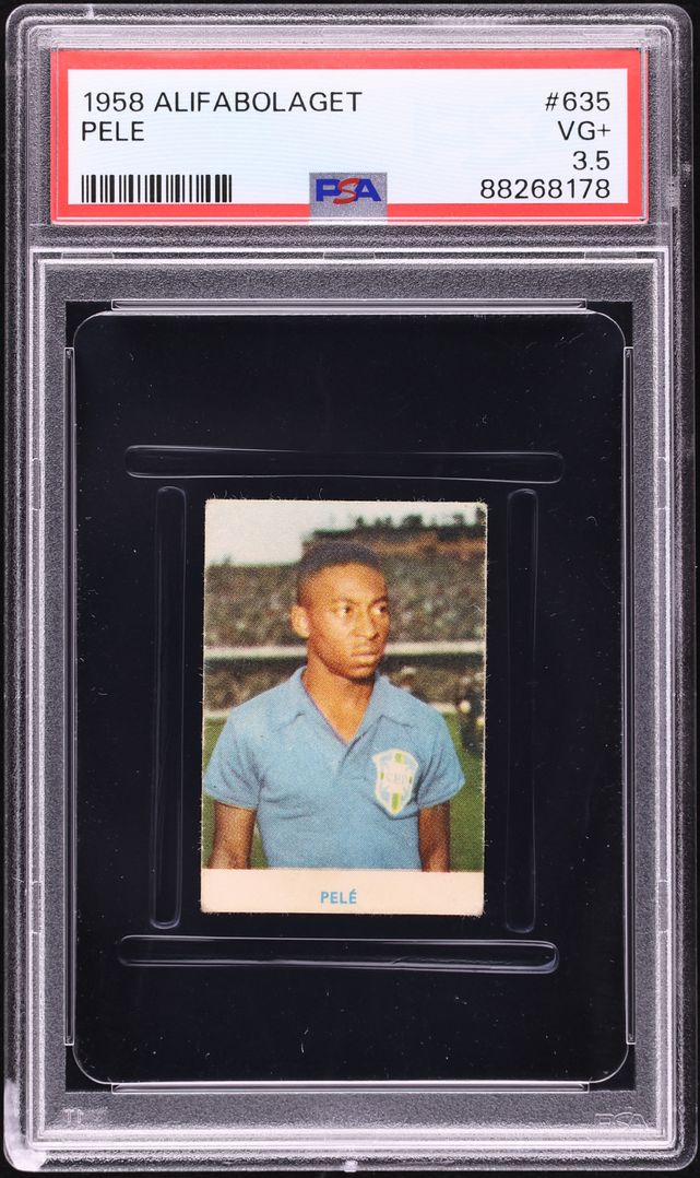 1958 Alifabolaget Pele ROOKIE #635 PSA 3.5 VG+