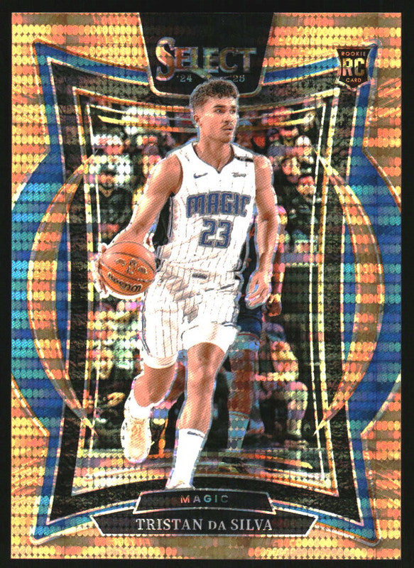 2024 Select Concourse Neon Orange Pulsar Prizm FOTL #83 Tristan da Silva RC /18
