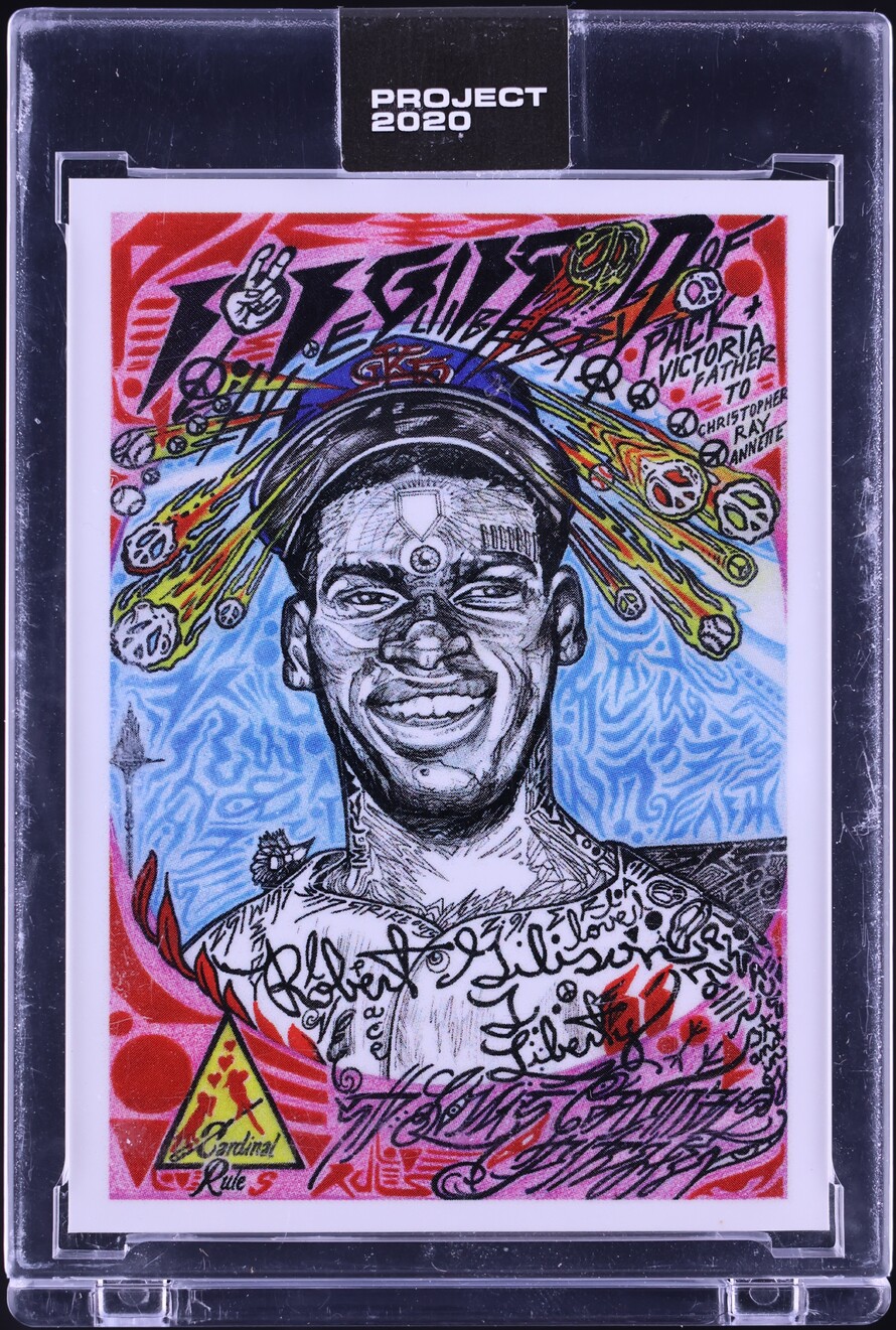 2020 Topps Project 2020 By JK5 Bob Gibson #144