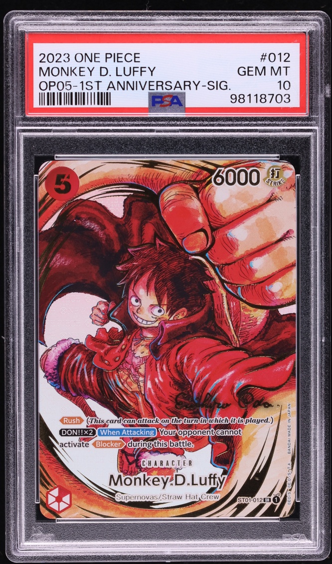 2023 One Piece Awakening of the New Era Monkey D. Luffy 1st