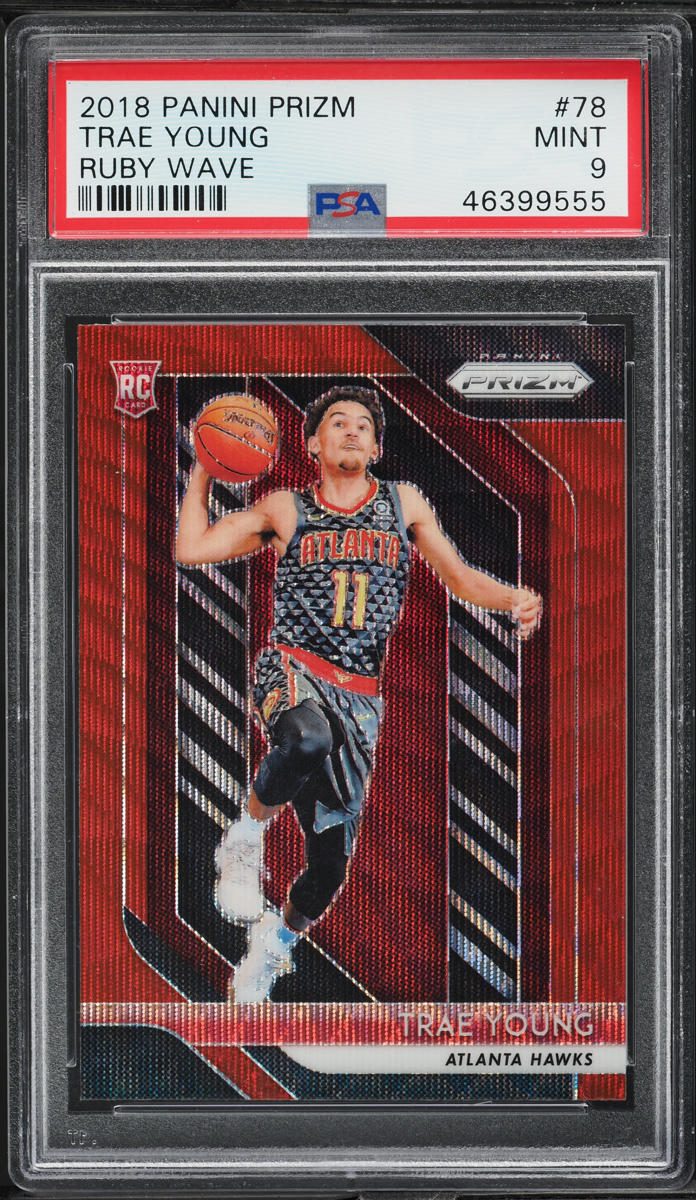 その他 PSA 10 Trae Young Prizm RC Ruby Wave Trae Young 2018 Prizm #78 Ruby Wave Price Guide - Sports