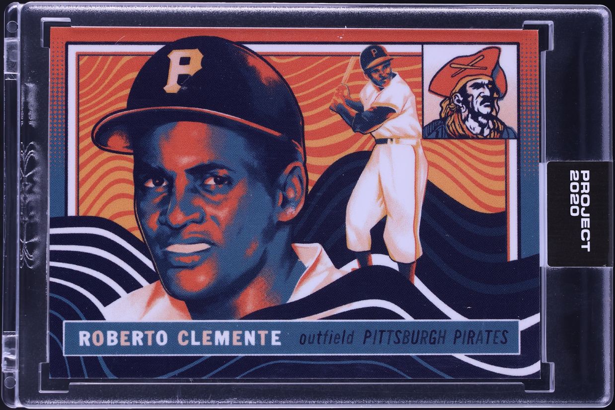 2020 Topps Project 2020 By Matt Taylor Roberto Clemente #103