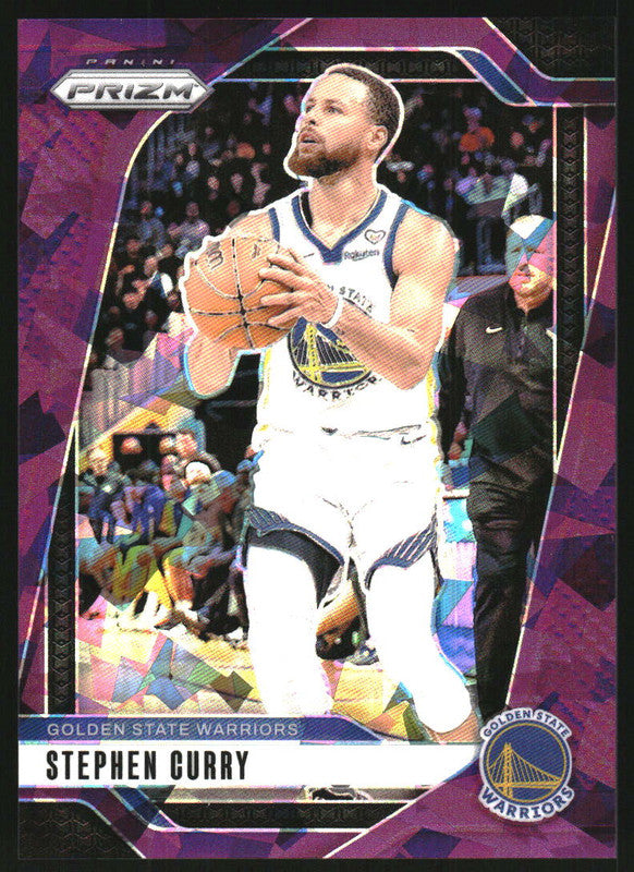 2024-25 Panini Prizm Purple Ice Prizm #134 Stephen Curry /149