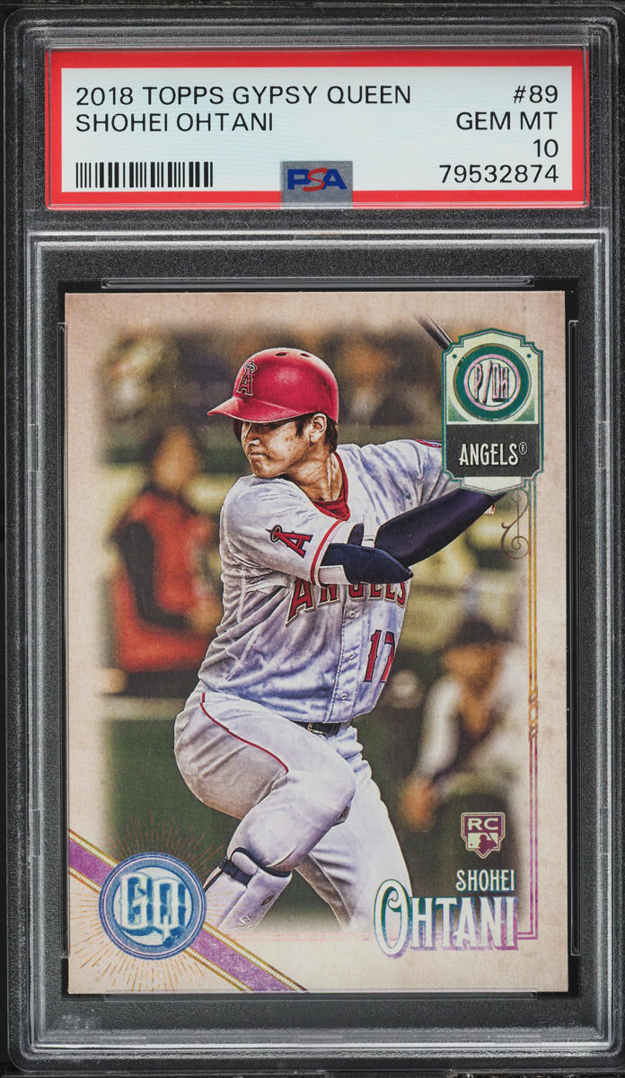 2018 Topps Gypsy Queen Shohei Ohtani ROOKIE #89 PSA 10 GEM MINT