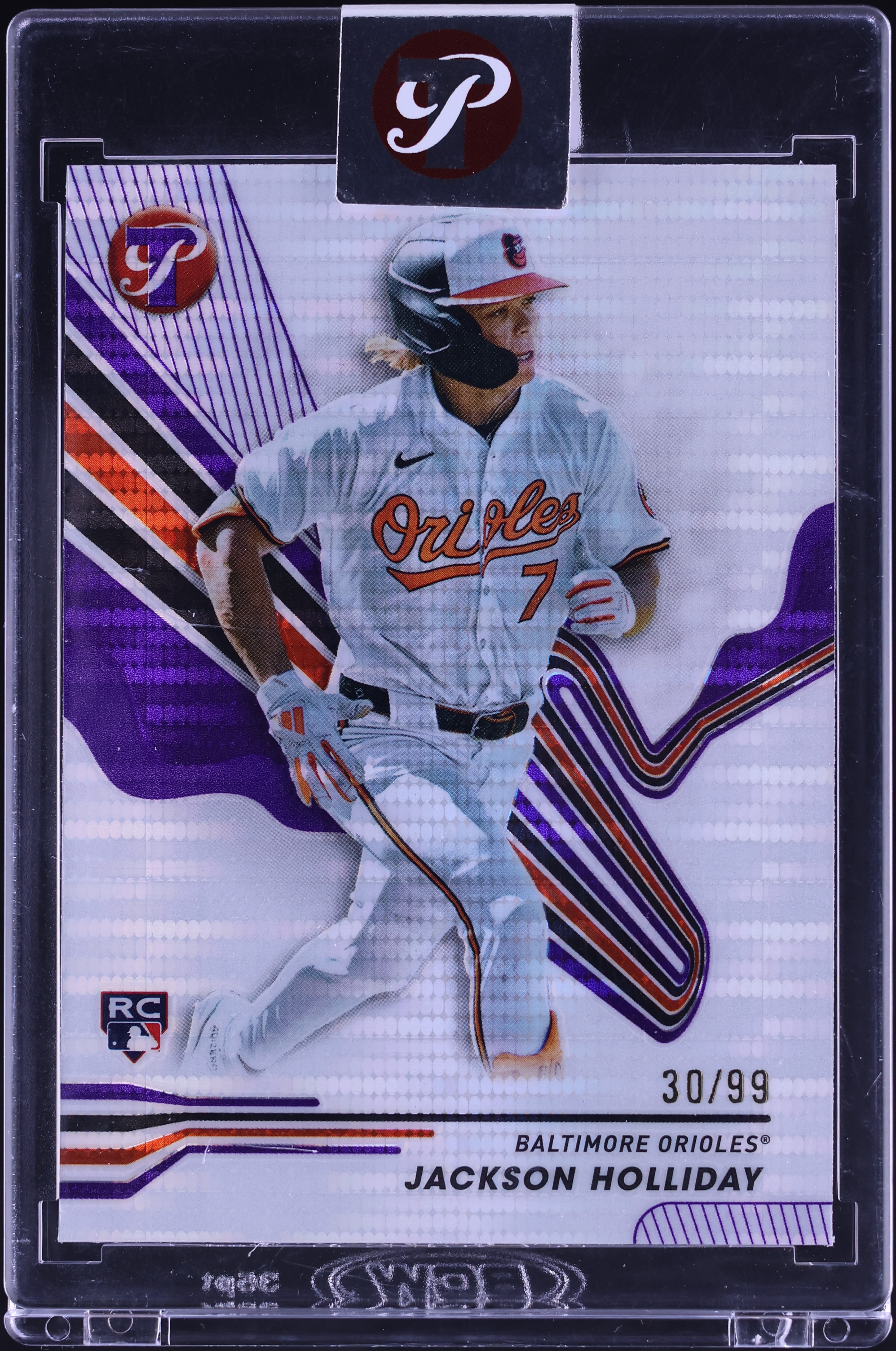 2024 Topps Pristine Purple Refractor Jackson Holliday ROOKIE /99 #79