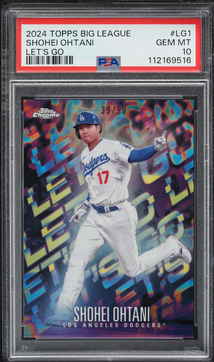 大谷翔平 2024 TOPPS BIG LEAGUE GEM MINT 10 Amazon.com: 2024 Topps Big League #1 Shohei Ohtani Los
