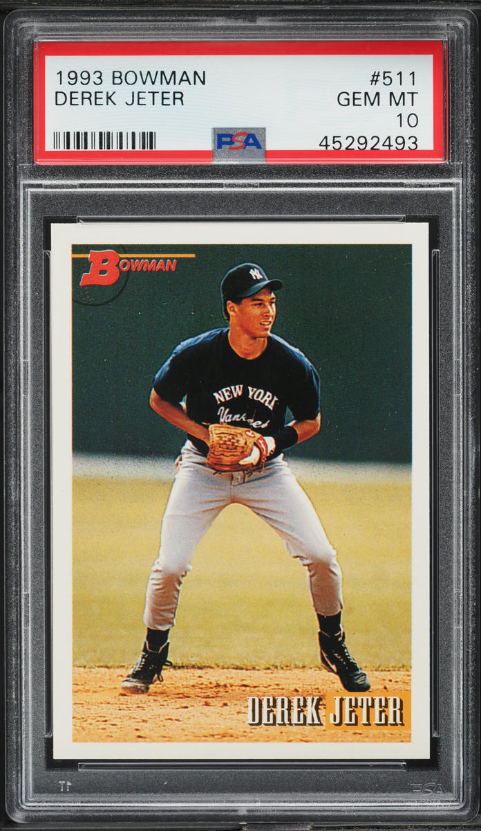 1993 Bowman Derek Jeter ROOKIE #511 PSA 10 GEM MINT