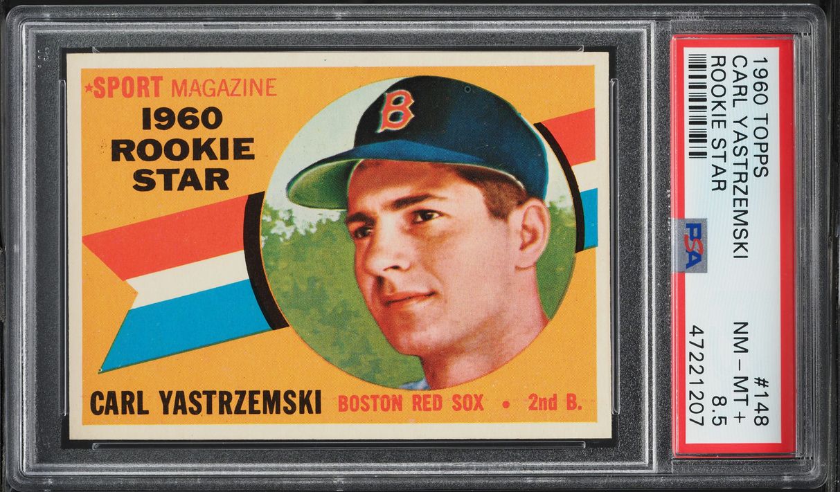 1960 Topps Carl Yastrzemski ROOKIE #148 PSA 8.5 NM-MT+