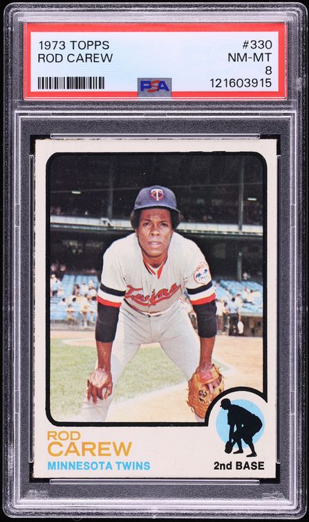 1973 Topps Rod Carew #330 PSA 8 NM-MT
