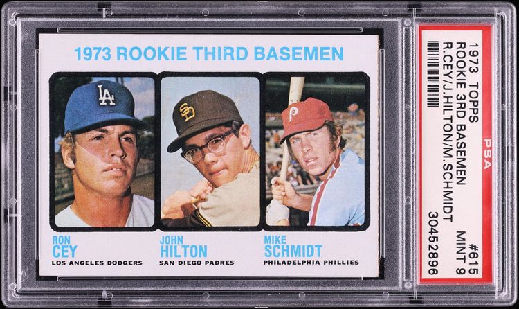 1973 Topps Mike Schmidt ROOKIE #615 PSA 9 MINT