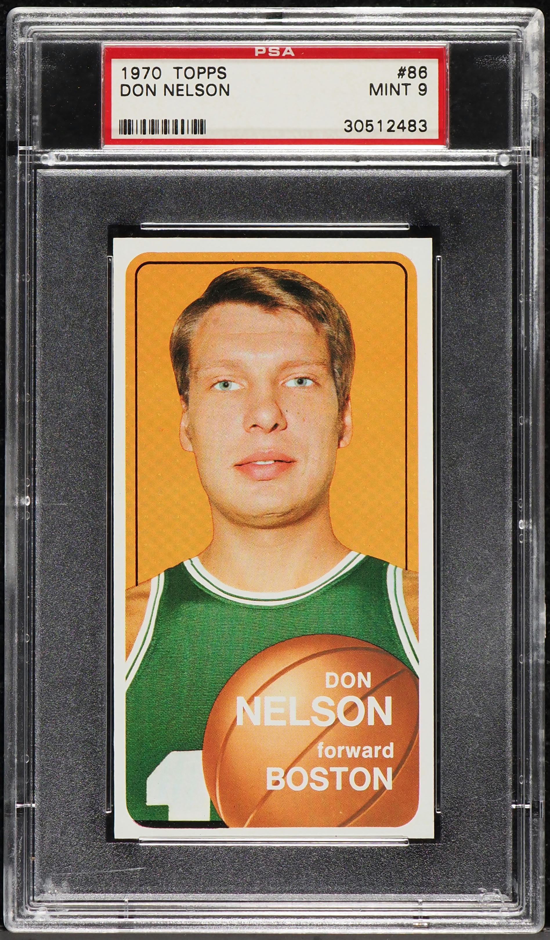 1970 Topps Basketball Don Nelson SHORT PRINT #86 PSA 9 MINT