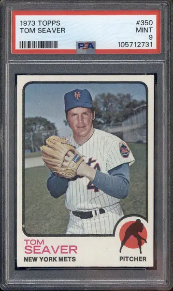 1973 Topps #350 Tom Seaver PSA 9