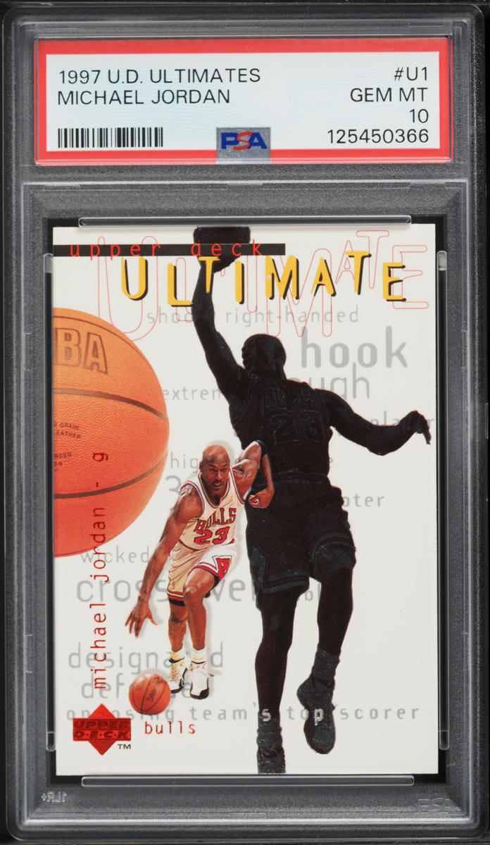 1997 Upper Deck Ultimates Michael Jordan #U1 PSA 10 GEM MINT
