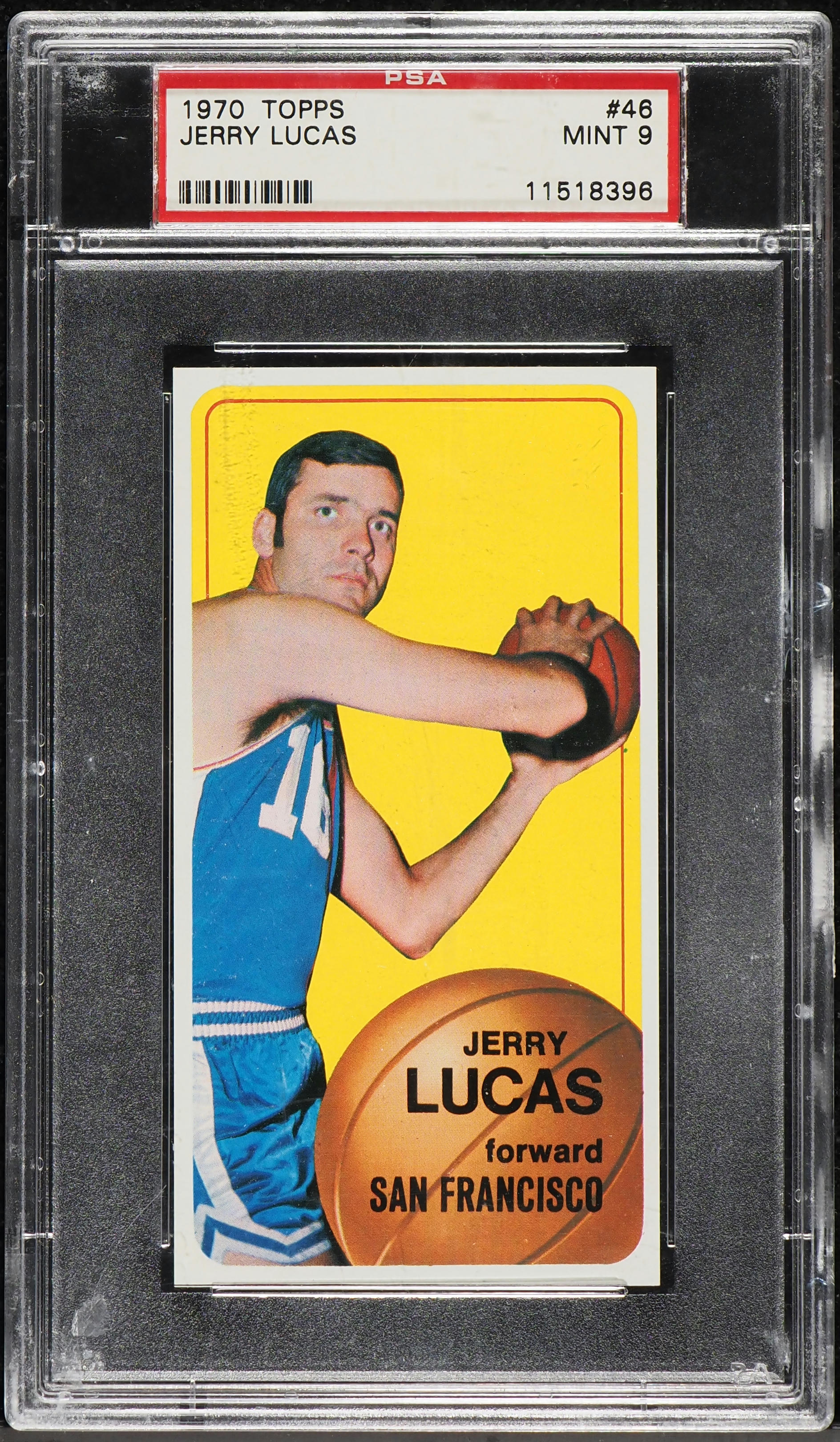 1970 Topps Basketball Jerry Lucas #46 PSA 9 MINT