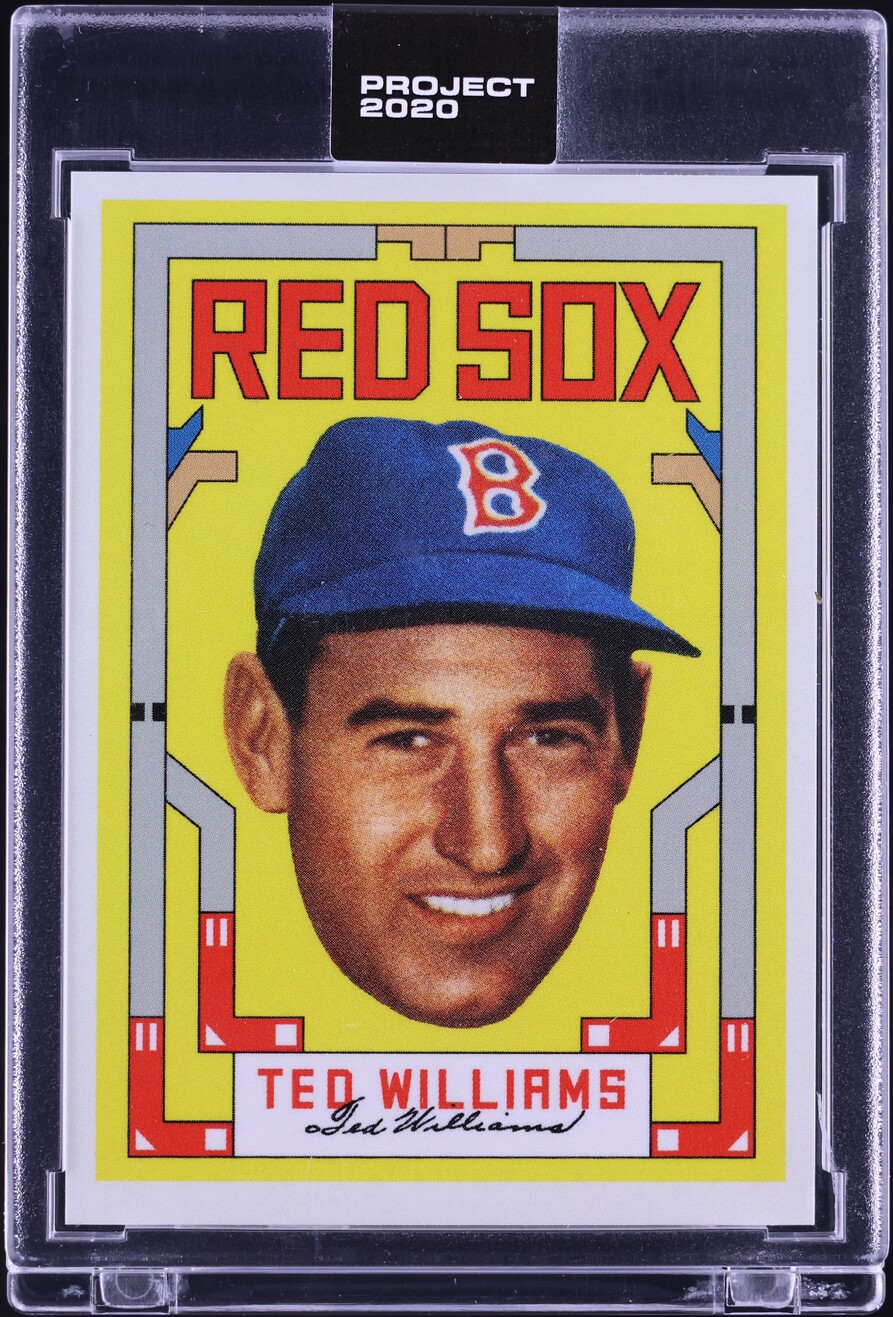 2020 Topps Project 2020 By Grotesk Ted Williams #172