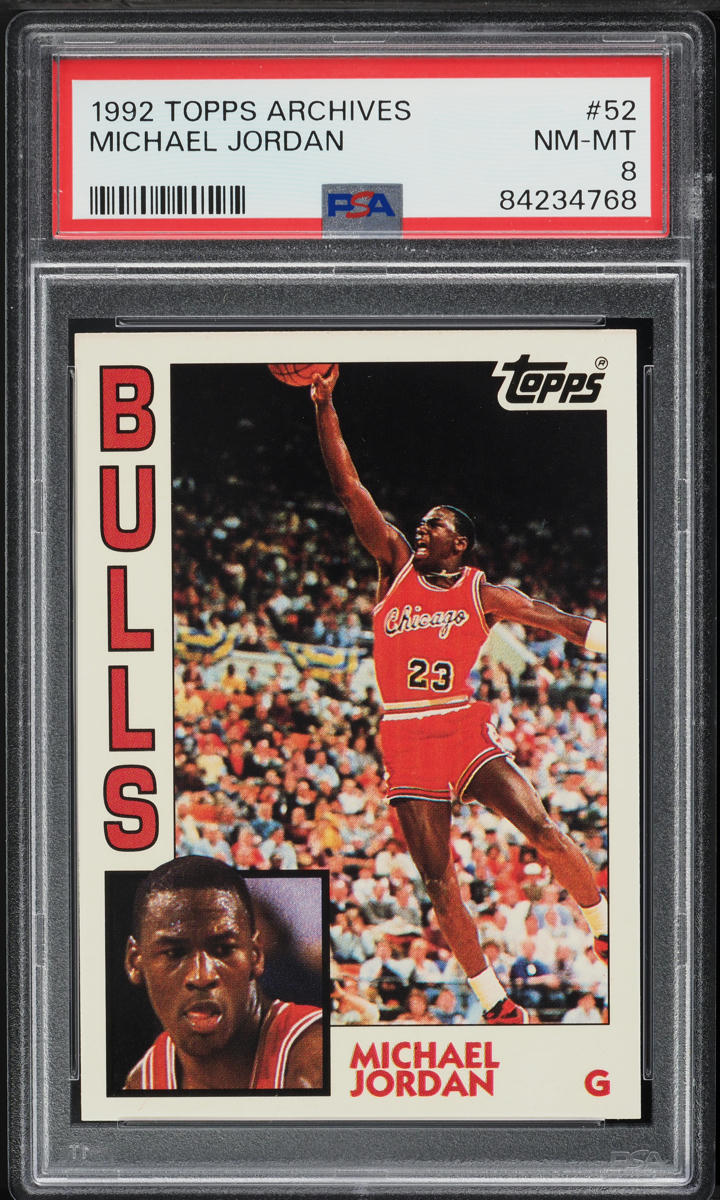 1992 Topps Archives Michael Jordan #52 PSA 8 NM-MT
