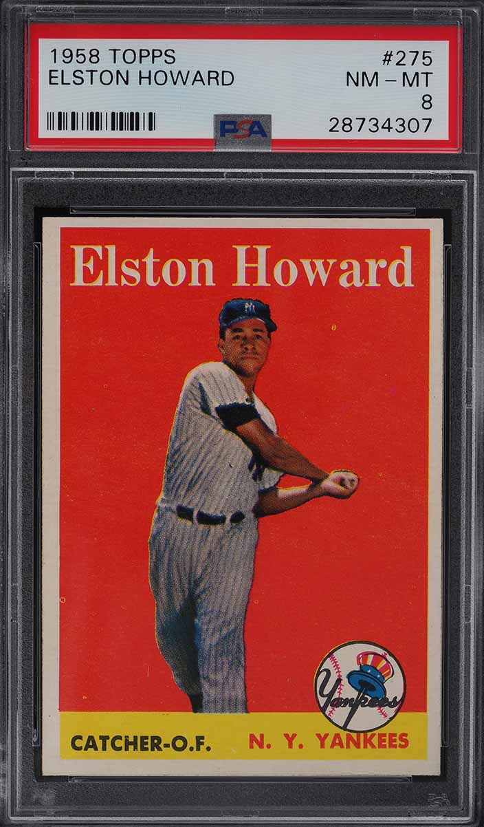 1958 Topps Elston Howard #275 PSA 8 NM-MT