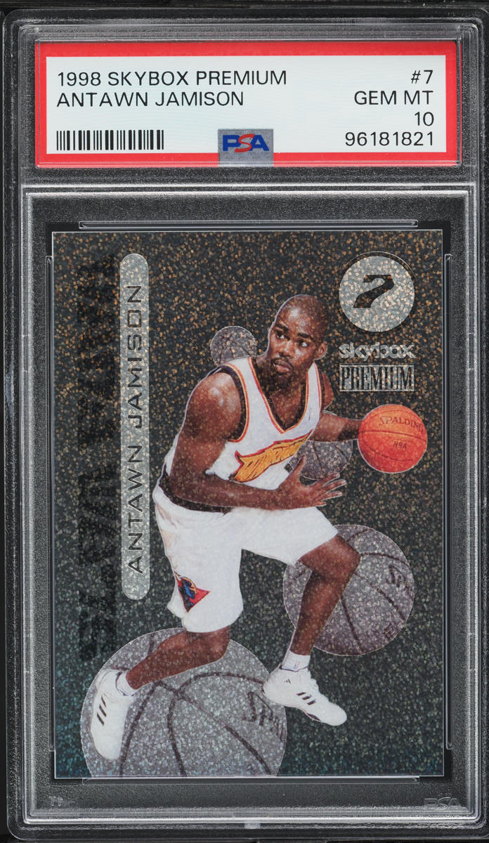 1998 Skybox Premium Slam Funk Antawn Jamison #7 PSA 10 GEM MINT