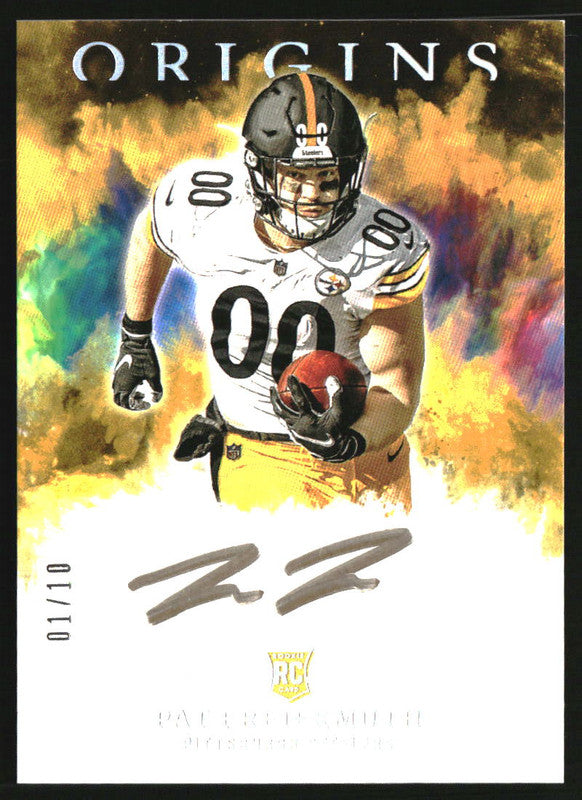 2021 Panini Origins Rookie Autographs Gold Pat Freiermuth Autograph RC Auto /10