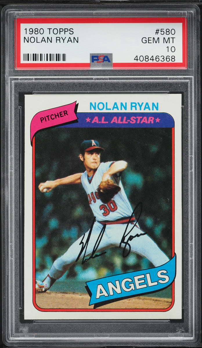 1980 Topps Nolan Ryan #580 PSA 10 GEM MINT