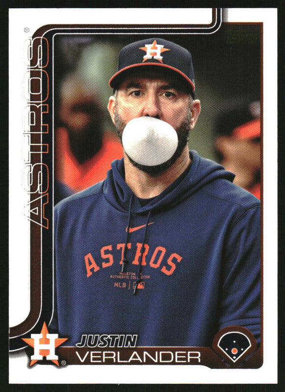 2025 Topps Golden Mirror Variation SSP #118 Justin Verlander