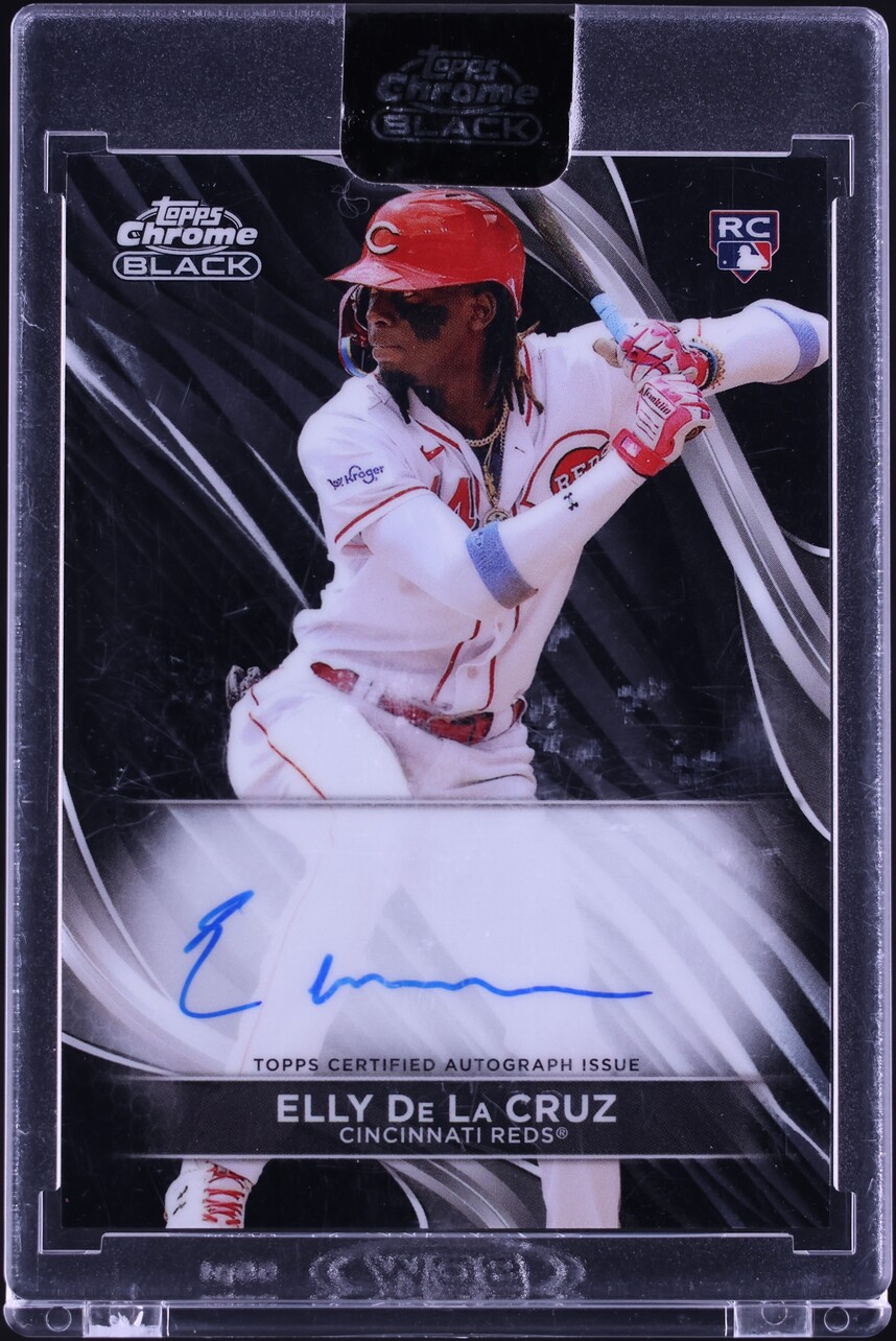 【激レア】 Topps Elly De La Cruz 直筆サイン カード Elly De La Cruz 2024 Topps Chrome Black #CBA-ED Autographs Price