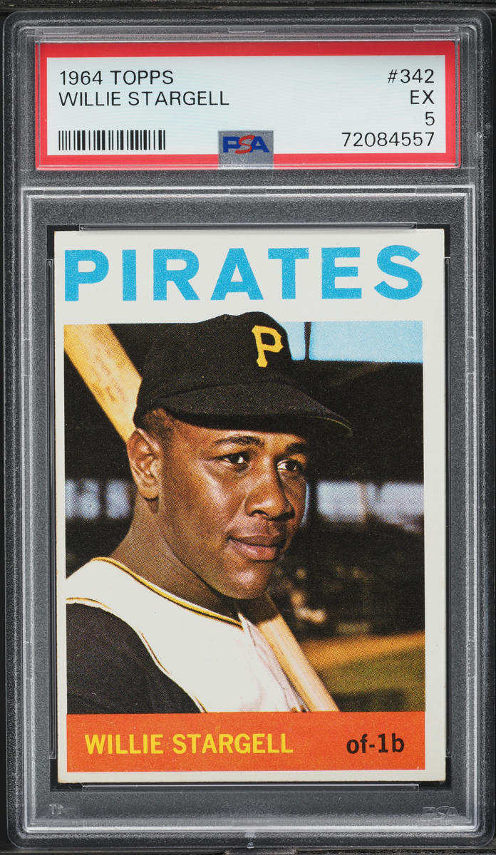 1964 Topps Willie Stargell #342 PSA 5 EX