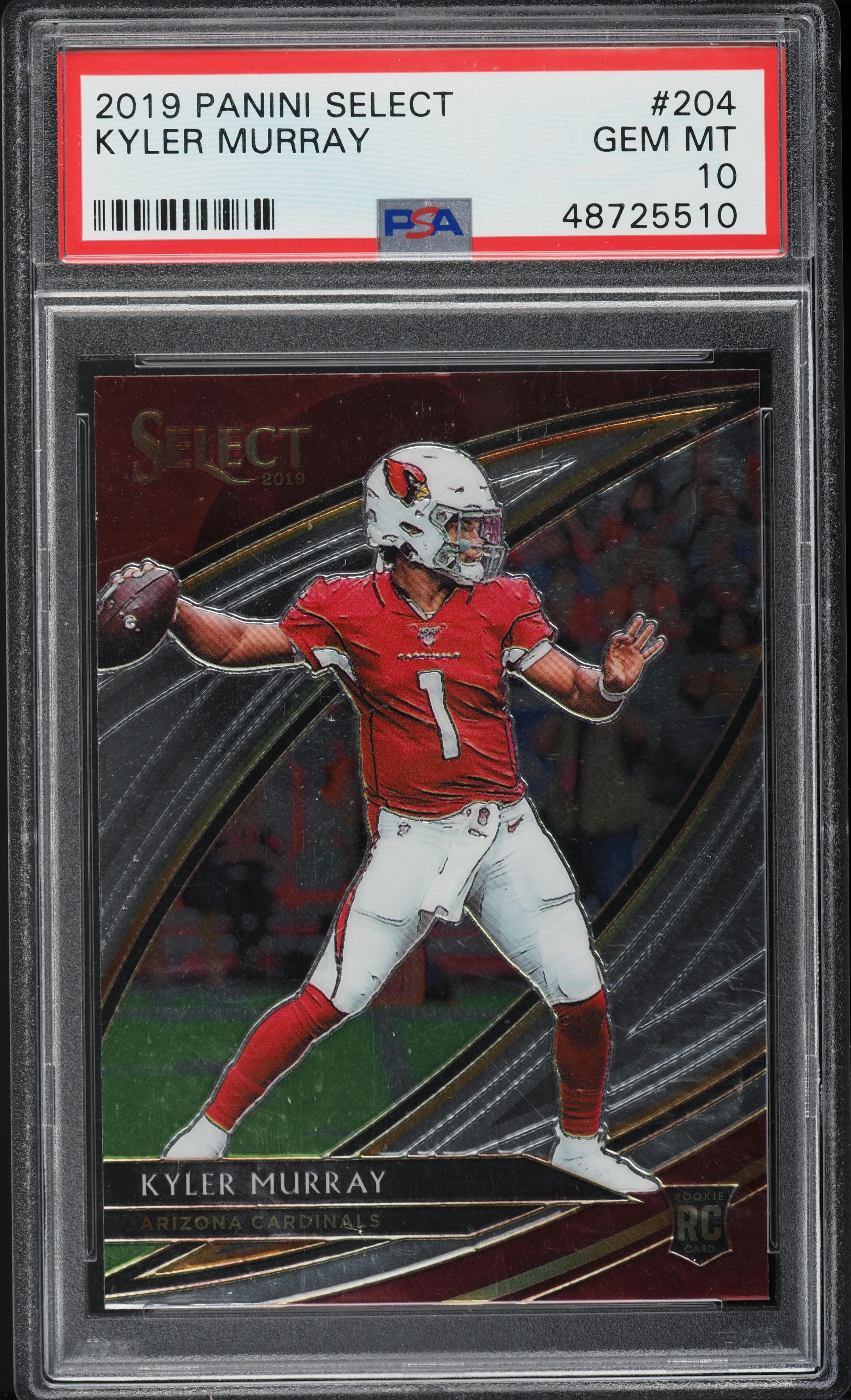 2019 Select Field Level Kyler Murray ROOKIE #204 PSA 10 GEM MINT