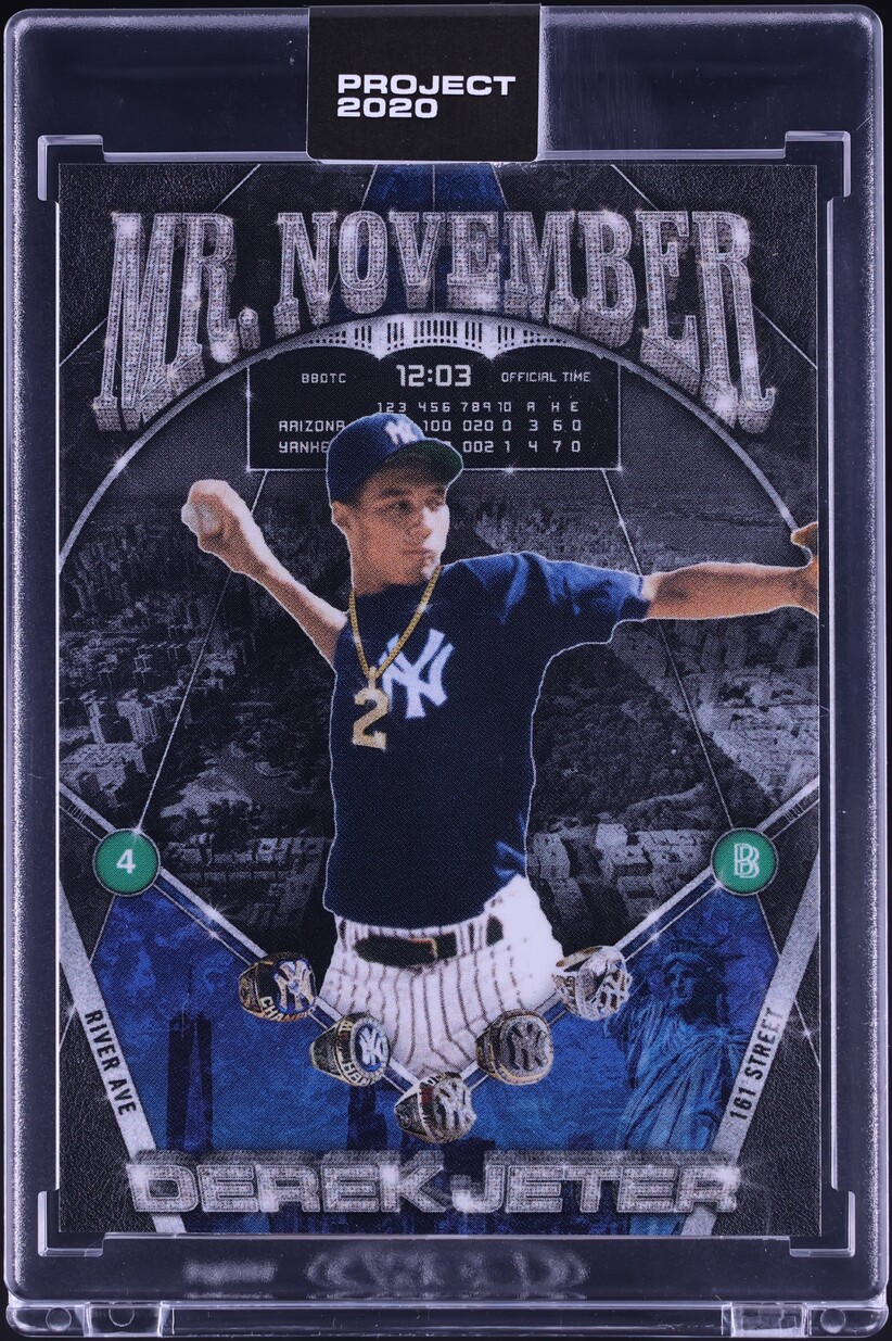 2020 Topps Project 2020 By Ben Baller Derek Jeter #132
