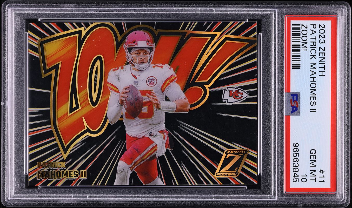 2023 Panini Zenith Zoom! Patrick Mahomes II #11 PSA 10 GEM MINT