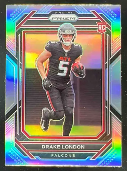 2022 Panini Prizm Silver #308 Drake London RC